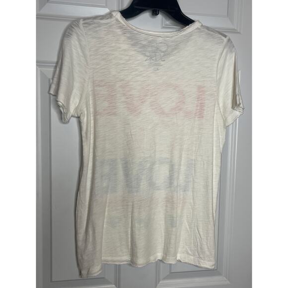 Chaser NEW Love Short Sleeve Burnout Tee XS - Picture 3 of 8